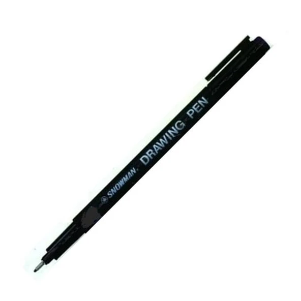 Snowman Çizim Kalemi Siyah 0,7 Mm 12 Li (1 Paket 12 Adet) ürün görseli 1