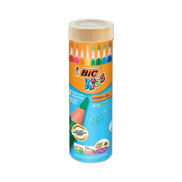 Bic Evolution Kuru Boya Kalemi 12+1 Metal Tüp 958191 ürün görseli 1