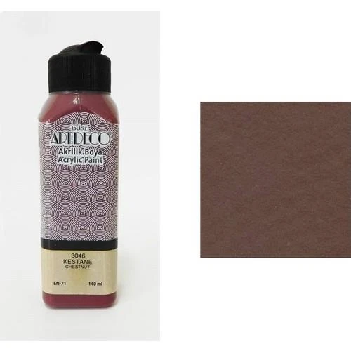 Artdeco Akrilik Boya 140 Ml Kestane Y-070R-3046 ürün görseli 1