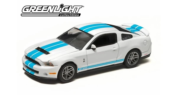 Greenlight Shelby Gt500 2011 Performance Beyaz 1/18 Model Araba - Resim 2