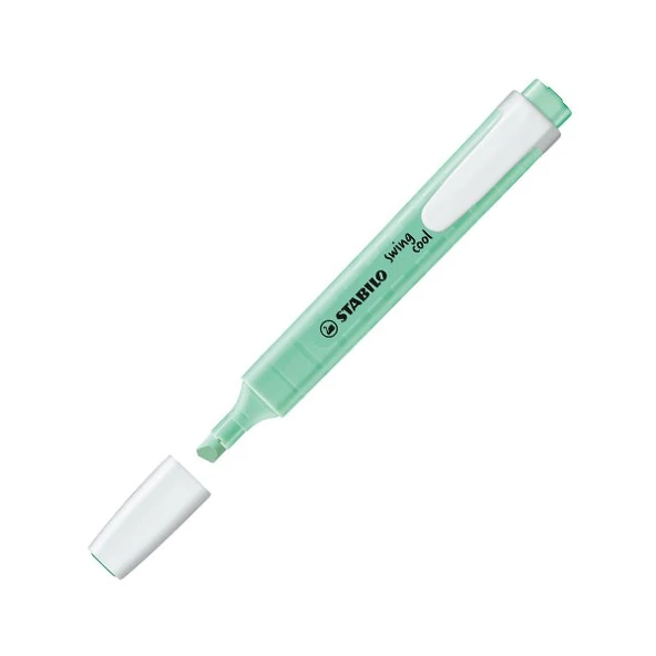 Stabilo 275/116 Fosforlu Kalem Swing Cool Kalem Tipi Pastel Yeşil (10 Lu Kutu) ürün görseli 1
