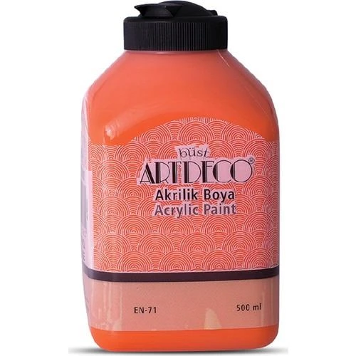 Artdeco Akrilik Boya 500 Ml Turuncu Y-070L-3603 ürün görseli 1