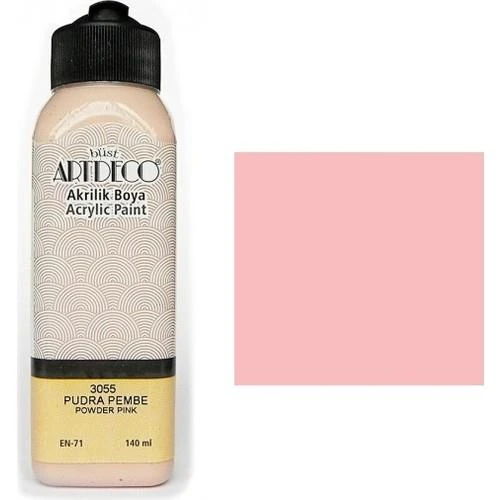 Artdeco Akrilik Boya 140 Ml Pudra Pembe Y-070R-3055 ürün görseli 1