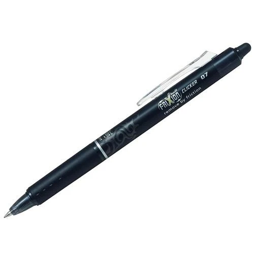 Pilot Blrt-Fr7-B Tükenmez Kalem Frixion Clicker 0.7 Mm Bilye Uç Siyah Silinebilir (12 Li Kutu) ürün görseli 1