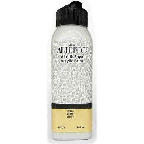 Artdeco Akrilik Boya 140 Ml Gri Y-070R-3647 ürün görseli 1