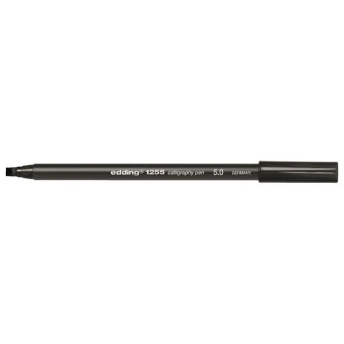 Edding 1255 Kaligrafi Kalemi Kesik Uçlu 5 Mm Siyah (10 Lu Paket) ürün görseli 1