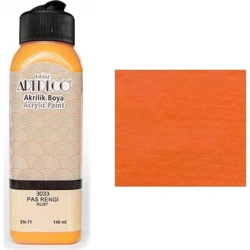 Artdeco Akrilik Boya 140 Ml Pas Rengi Y-070R-3033 ürün görseli 1