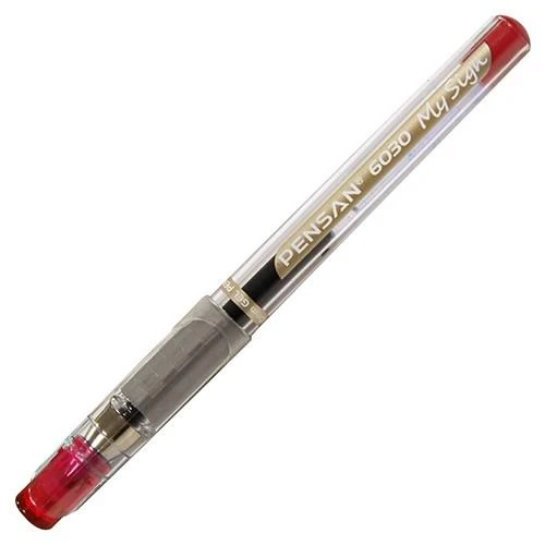 Pensan My-Sign Jell İmza Kalemi 1,0 Mm Kırmızı 12 Li (1 Paket 12 Adet) ürün görseli 1
