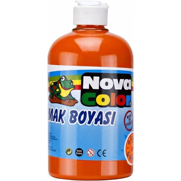 Nova Color Nc-377 Parmak Boyası 500 Gr Turuncu ürün görseli 1