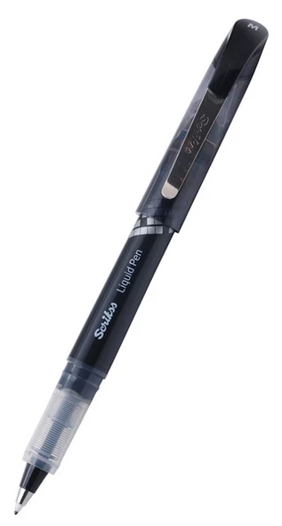 Scrikss Lp-68 Roller Kalem Liquid Pen Konik Uç Siyah (12 Li Kutu) ürün görseli 1