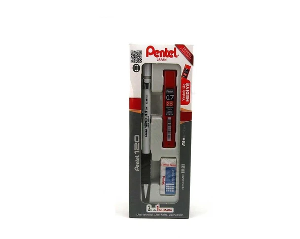 Pentel 120A3 3 Lü Takım Versatil Kalem 0.7mm Karışık Renk Y-A-317-3-As ürün görseli 1