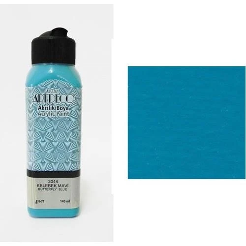 Artdeco Akrilik Boya 140 Ml Kelebek Mavi Y-070R-3044 ürün görseli 1