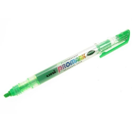 Uni-Ball Usp-105 Fosforlu Kalem Promark Eye Cep Tipi Yeşil (12 Li Kutu) ürün görseli 1