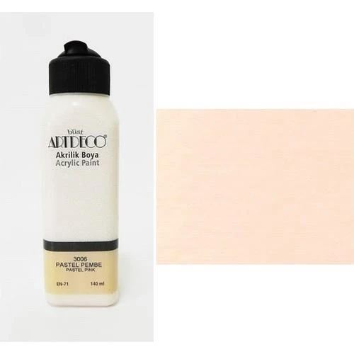 Artdeco Akrilik Boya 140 Ml Pastel Pembe Y-070R-3006 ürün görseli 1