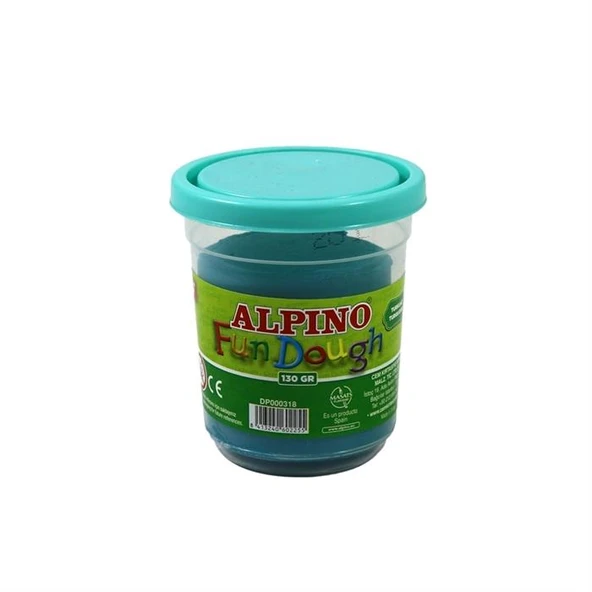 Alpino Oyun Hamur Tek Renk Turkuvaz 130 Gr Dp-000318 ürün görseli 1