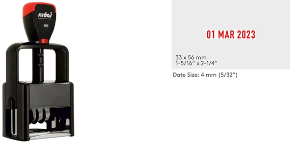 Sırdaş 460 Tarih Kaşesi Profosyonel 33x56 ürün görseli 1