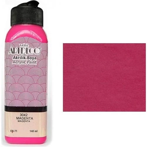 Artdeco Akrilik Boya 140 Ml Magenta Y-070R-3042 ürün görseli 1