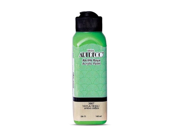 Artdeco Akrilik Boya 140 Ml Yayla Yeşili Y-070R-3667 ürün görseli 1