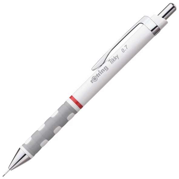 Rotring 1904506 Versatil Kalem Tikky Rd 0.7 Mm Beyaz (12 Li Kutu) ürün görseli 1