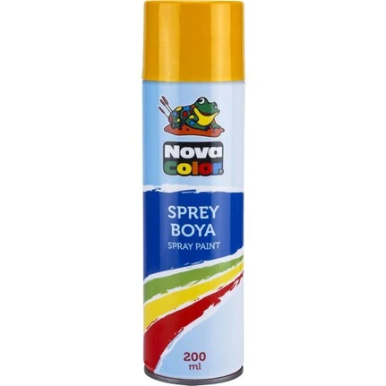 Nova Color Nc-800 Sprey Boya Sarı ürün görseli 1