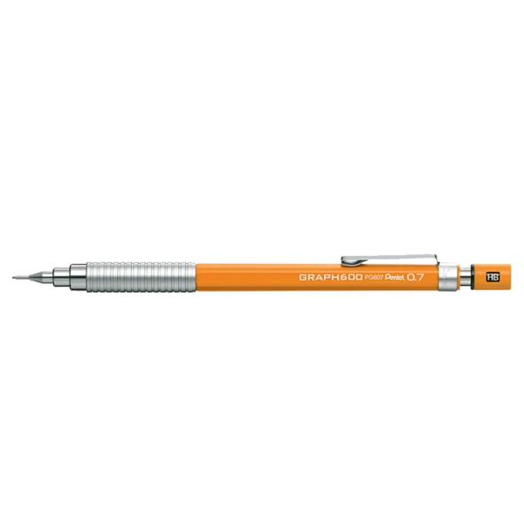 Pentel Pg-607-F Versatil Kalem 0,7 Mm Çizim Turuncu ürün görseli 1