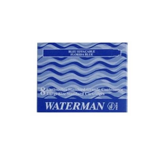 Waterman Dolma Kalem Kartuşu 8 Li Mavi S0110860 ürün görseli 1