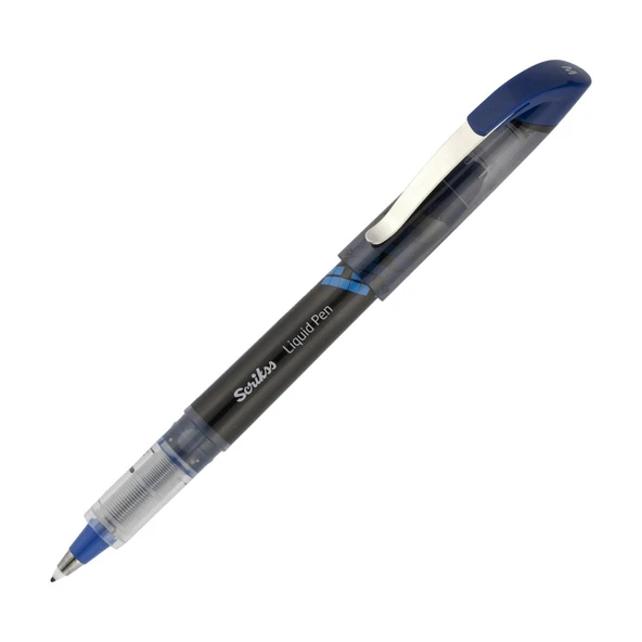 Scrikss Lp-68 Roller Kalem Liquid Pen Konik Uç Mavi (12 Li Kutu) ürün görseli 1