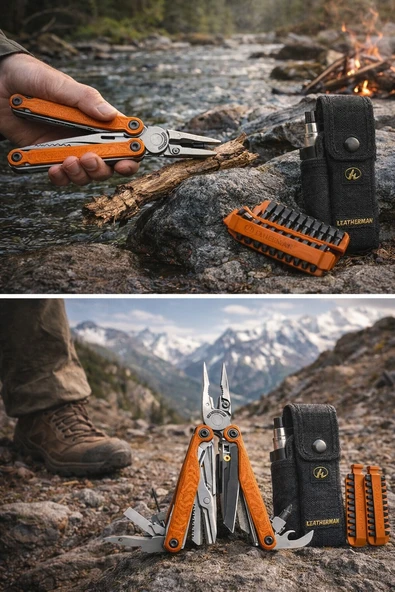 Leatherman Wave Alpha Canyonland Tam Set Full Paket - Resim 6