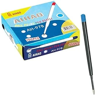 Mikro 97-B Tükenmez Kalem Yedeği Parker Tipi Plastik Siyah 100 Lü (1 Paket 100 Adet) ürün görseli 1