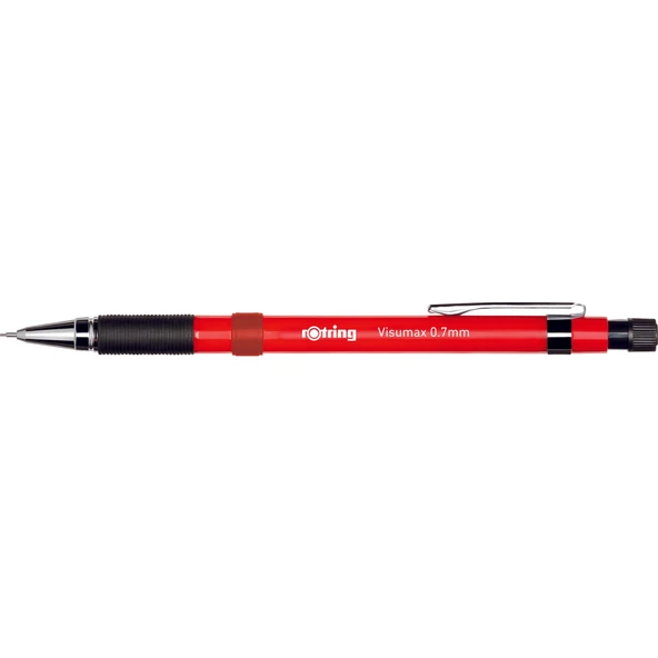 Rotring Versatil Kalem Visumax 0.7 Mm Kırmızı 2089098 12 Li (1 Paket 12 Adet) ürün görseli 1