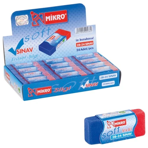 Mikro Silgi Simli 2B-24G 24 Lü (1 Paket 24 Adet) ürün görseli 1