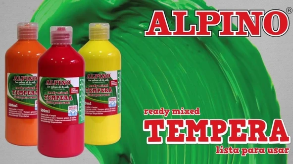 Alpino Tempera Suluboya 500 Ml Siyah Dm-000183 ürün görseli 1