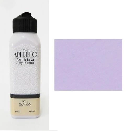 Artdeco Akrilik Boya 140 Ml Açık Lila Y-070R-3011 ürün görseli 1