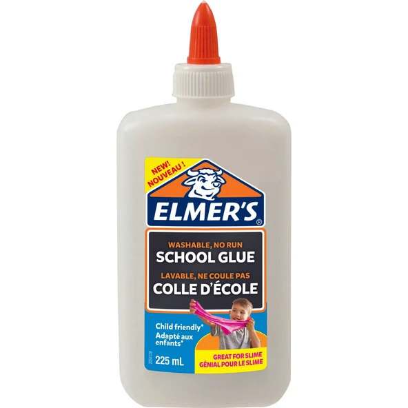 Elmer S EL-2044480 Sıvı Yapıştırıcı Beyaz 225 Ml (Sihirli Yapıştırıcı) 2079102 ürün görseli 1