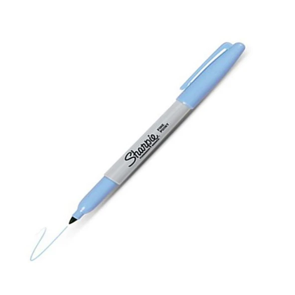 Sharpie Permanent Kalem M Açık Mavi Bulk 12 Li (1 Paket 12 Adet) ürün görseli 1