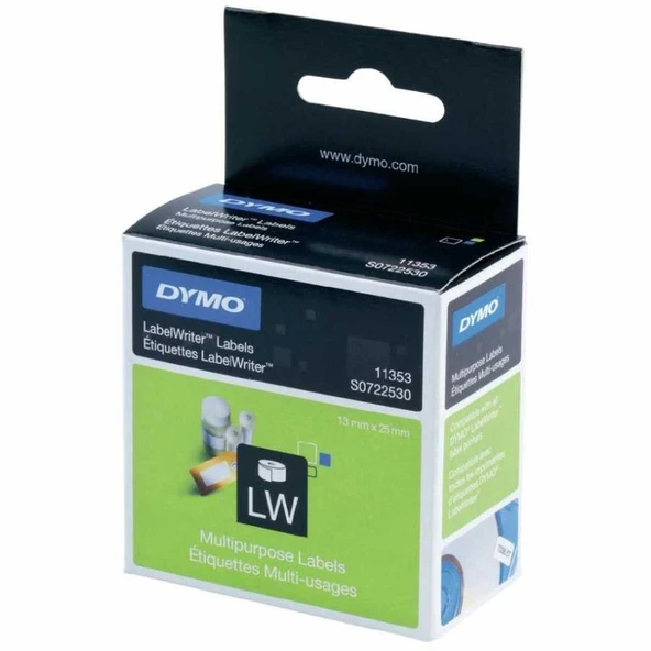 Dymo Çok Amaçlı Etiket 24X12 Mm 11353 S0722530 ürün görseli 1
