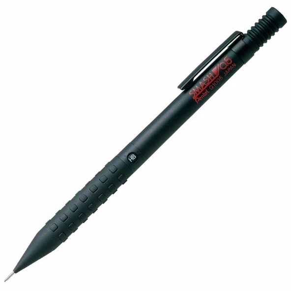Pentel Q-1005-1 Versatil Kalem 0,5 Mm Mat Siyah Çizim ürün görseli 1