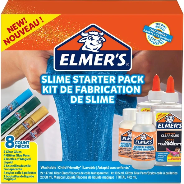 Elmer S EL-2050943 Slime Başlangıç Seti (Sihirli Yapıştırıcı) ürün görseli 1