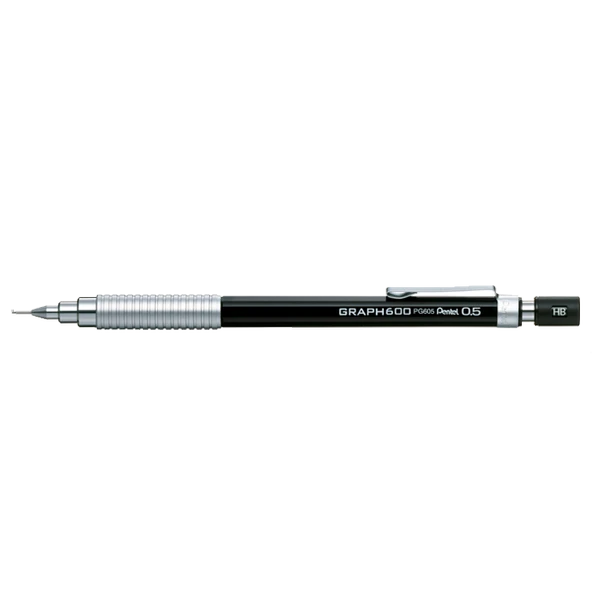 Pentel Pg-605-A Versatil Kalem 0,5 Mm Teknik Çizim Siyah ürün görseli 1