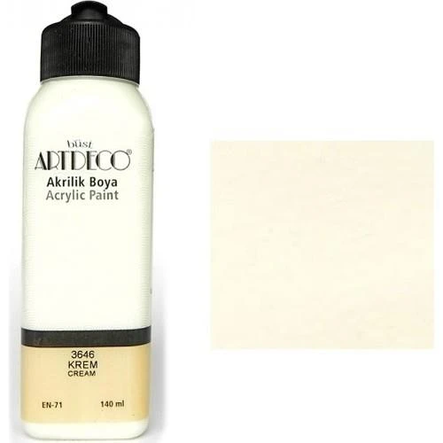 Artdeco Akrilik Boya 140 Ml Krem Y-070R-3646 ürün görseli 1