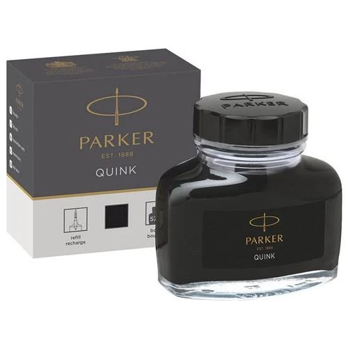 Parker Dolma Kalem Mürekkebi Quink 57 ML Siyah ürün görseli 1