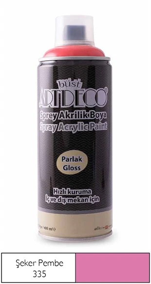 Artdeco Sprey Boya 400 Ml Pembe Y-400-335 ürün görseli 1