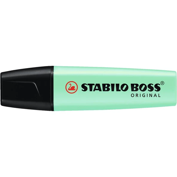 Stabilo 70/116 Fosforlu Kalem Boss Original Pastel Yeşil (10 Lu Kutu) ürün görseli 1
