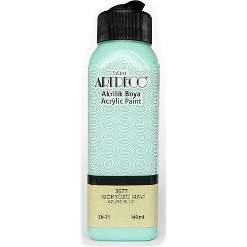Artdeco Akrilik Boya 140 Ml Gökyüzü Mavi Y-070R-3677 ürün görseli 1