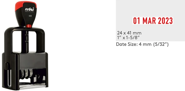 Sırdaş 430 Tarih Kaşesi Profosyonel 24x41 ürün görseli 1