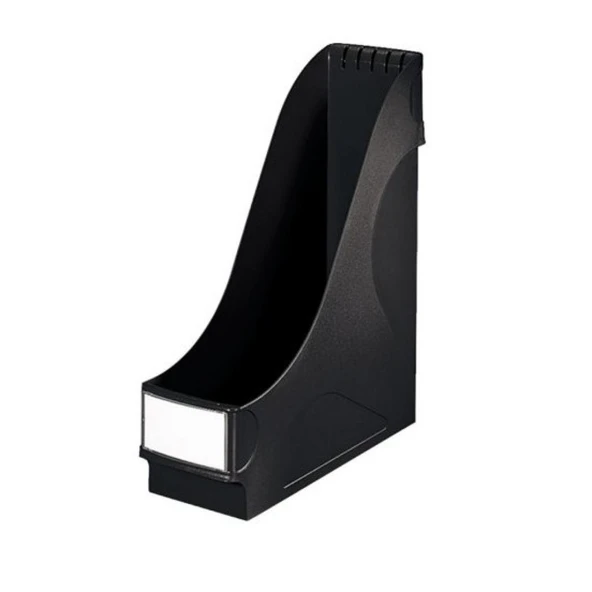 Leitz 2425T Kutu Klasör Plastik Magazinlik 9.8X31.8X29.1 Siyah (8 Adet) ürün görseli 1
