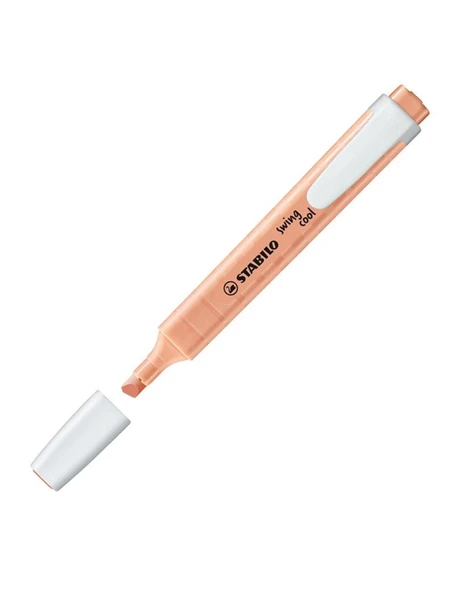 Stabilo 275/126 Fosforlu Kalem Swing Cool Kalem Tipi Pastel Turuncu (10 Lu Kutu) ürün görseli 1