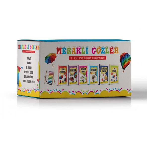 4E Karatay Meraklı Gözler Eğitim Seti 6 Kitap ürün görseli 1