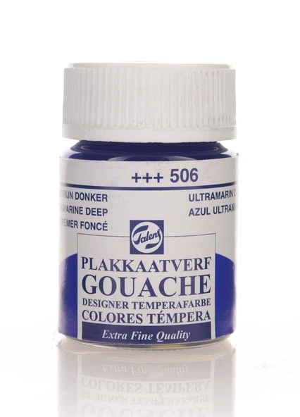 Talens 506 Guaj Boya 16 Ml Ultramarine Blue Ultramarin Mavisi (10 Lu Paket) ürün görseli 1