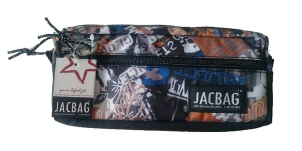 Jacbag Jac-35 Duo Zip Çift Fermuar Kalem Çantası Asorti 340100000035 ürün görseli 1